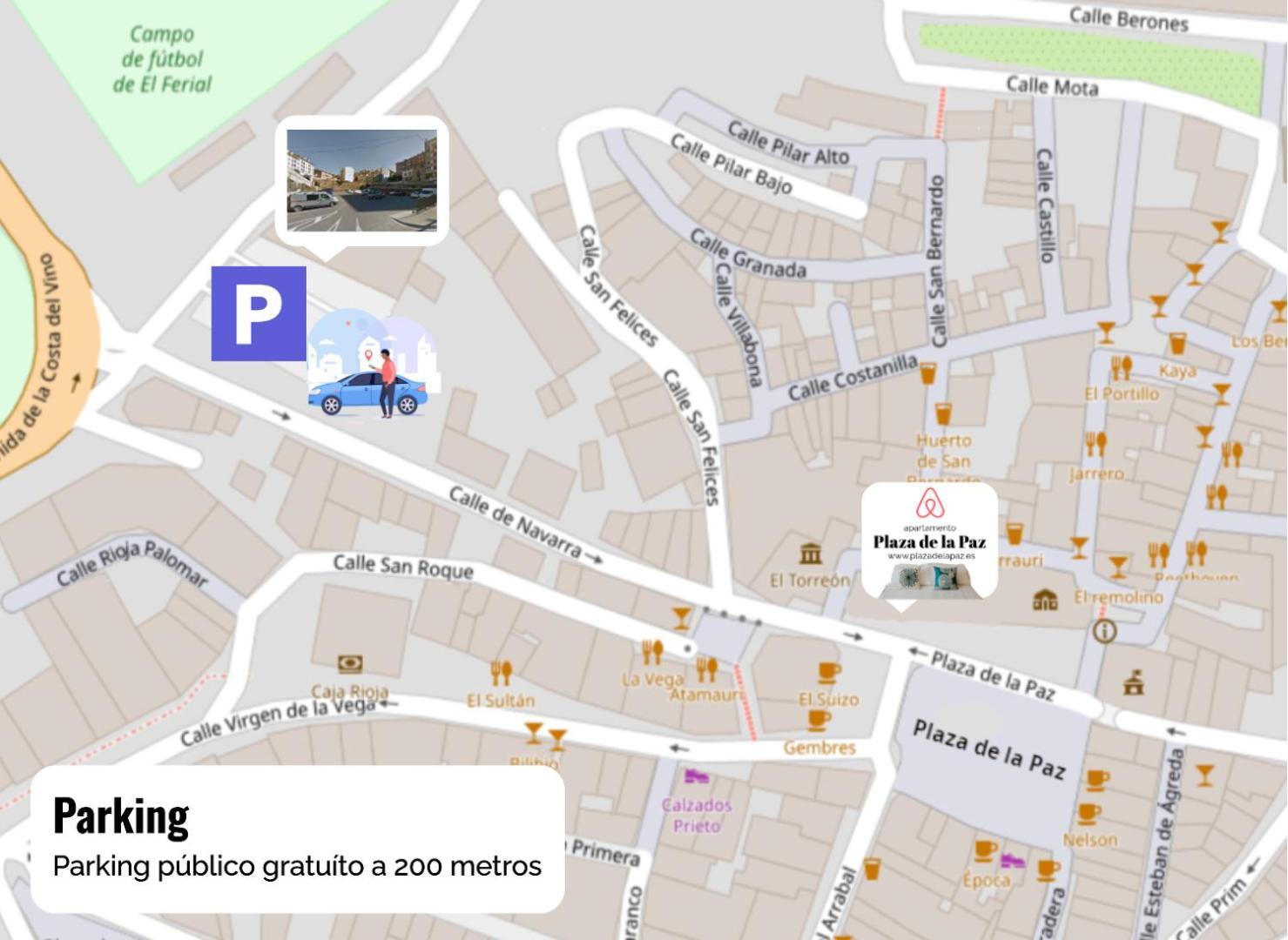 Apartamento Plaza De La Paz Haro Buitenkant foto